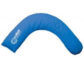 Carewave Half-Moon Cushion on a white background.