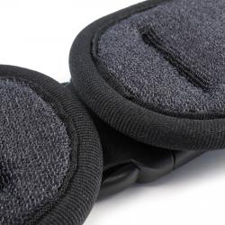 Close up of Spex Hip Belt Comfortable Pads Square Medium on a white background.