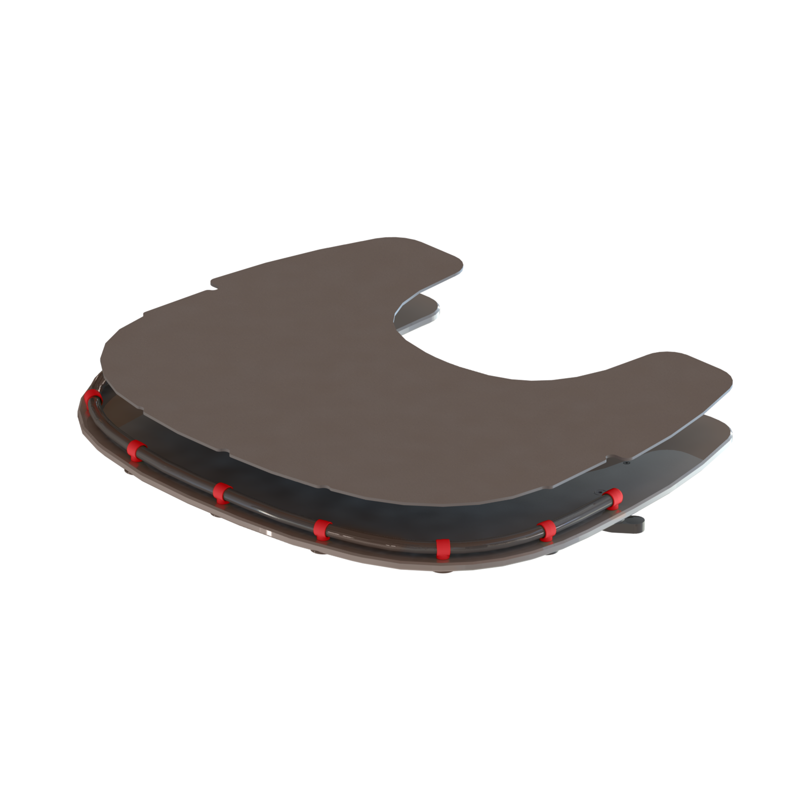 Jenx Atom red tray infill supporting safe, functional play and learning
