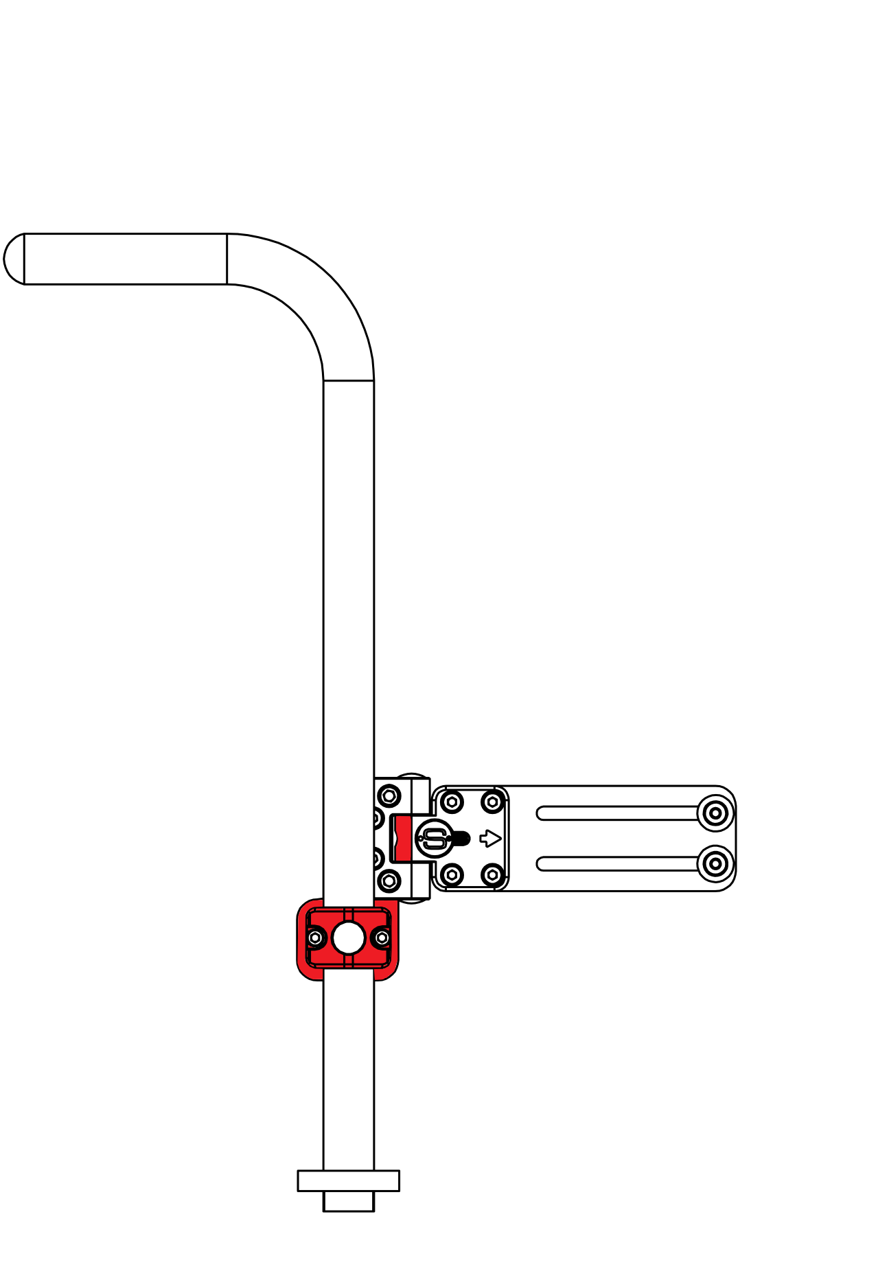 Cane Mount Laterals Side