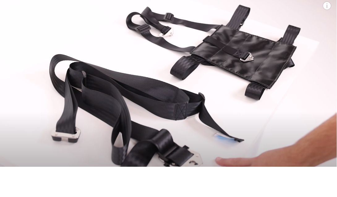 Houdini Harnesses photo of strap and harness