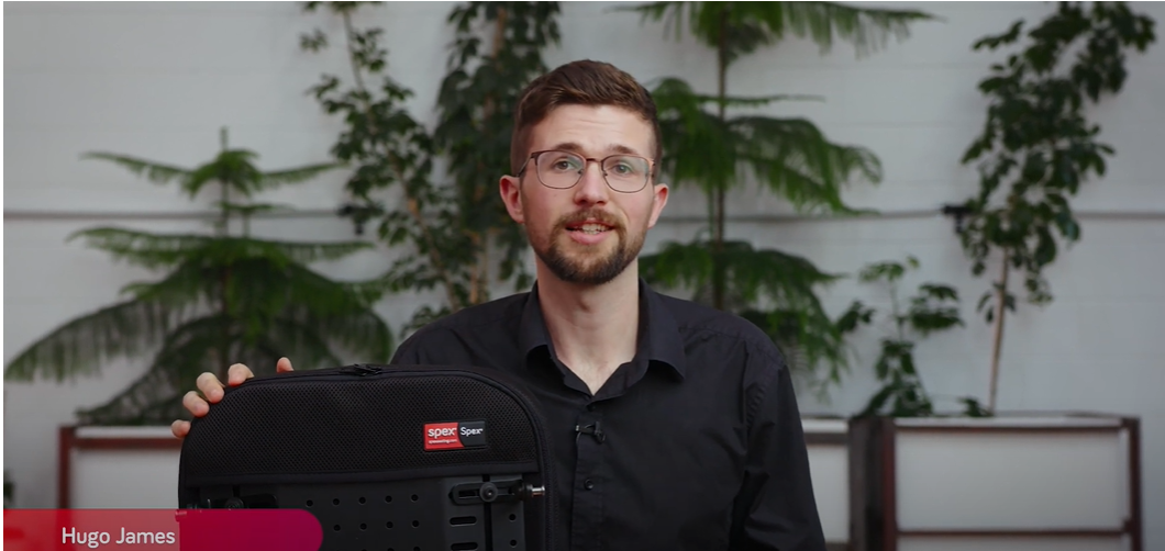 Hugo introducing the new back support shells