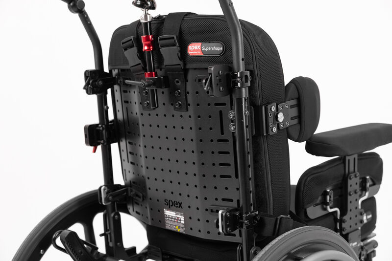 Spex Back Support Grid-Base Shell on Chair