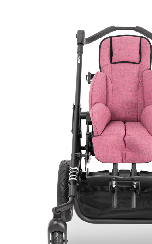 Stroller in pink