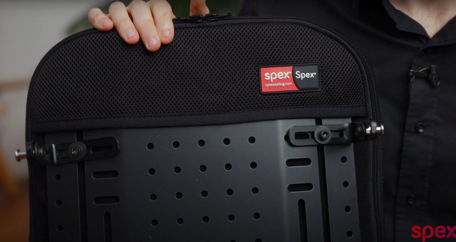 Close up of SPEX back supports
