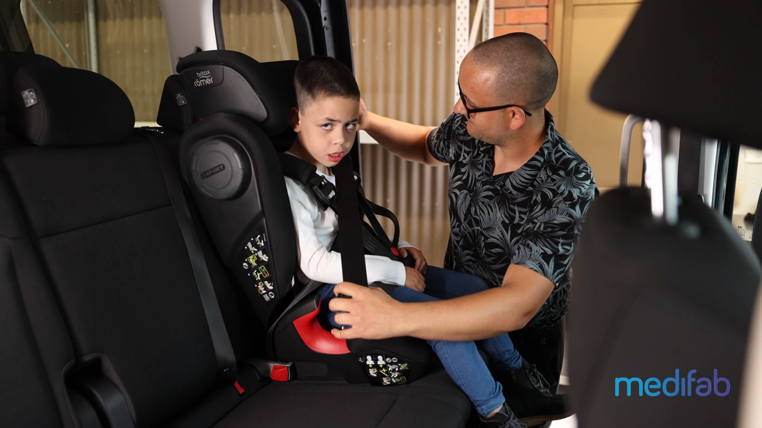 Car seat installation video.